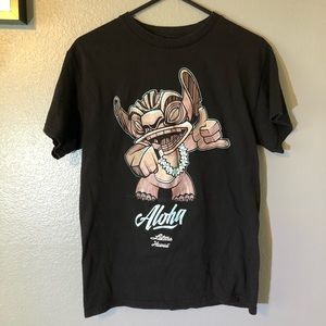 Tiki Stitch Lotus Shirt